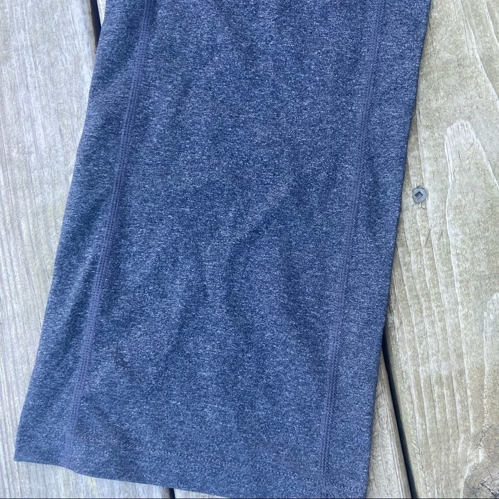 ** Prana Vivica heathered gray hiking Yoga Pants wide leg back pockets XS